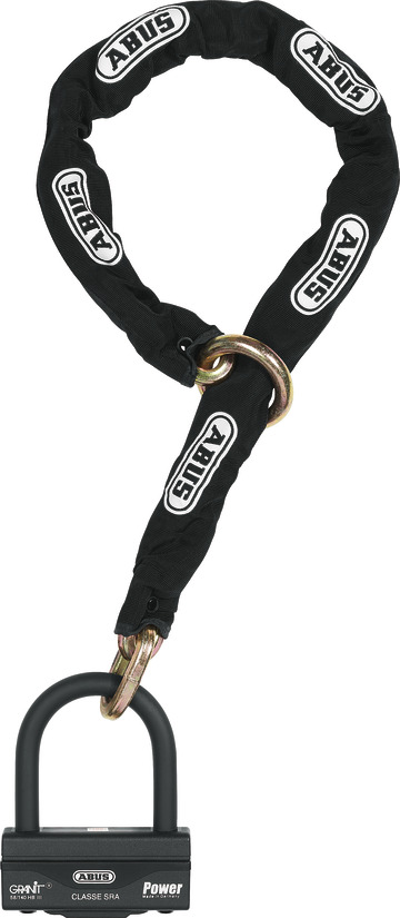 Motorcycle chain lock | GRANIT™ 58 12KS Black Loop | ABUS
